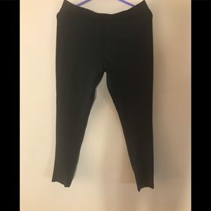 Leather like pants from joe fresh size medium